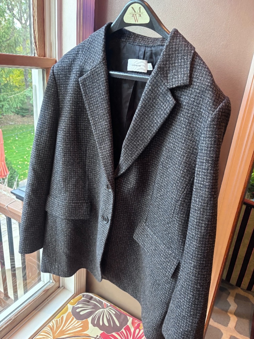 Coach Tailored Wool Jacket